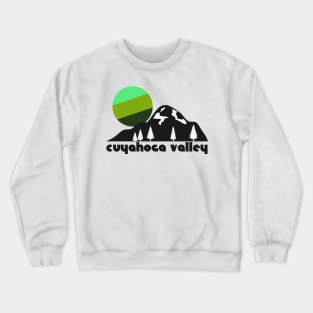 Retro Cuyahoga Valley ))(( Tourist Souvenir National Park Design Crewneck Sweatshirt